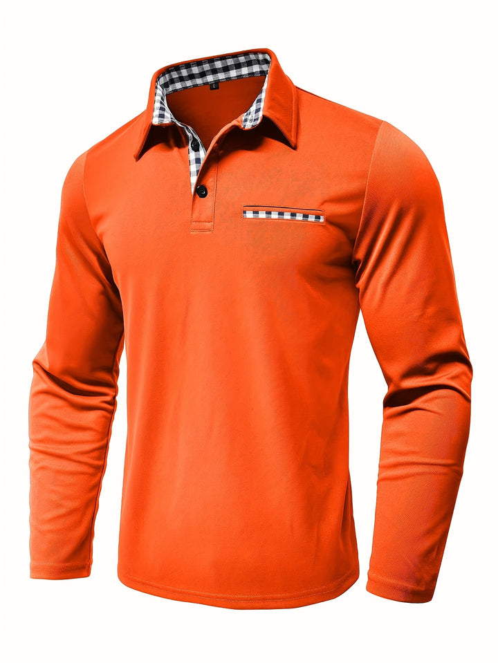 Colton | Refined Long-Sleeve Polo Shirt