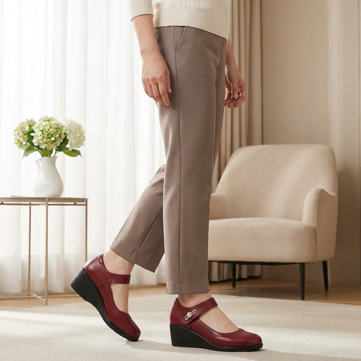 Eloise | Comfort Mid-Wedge Shoes