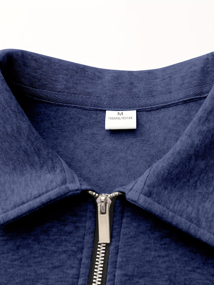 Vaughn | Half-Zip Collared Pullover