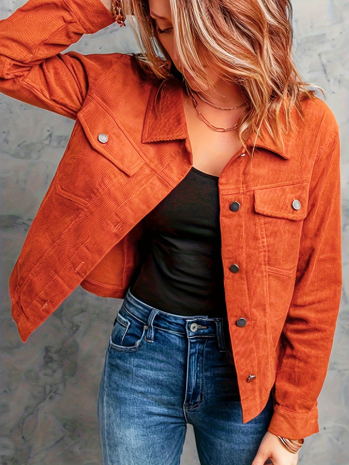 Rachel | Relaxed Button-Front Jacket