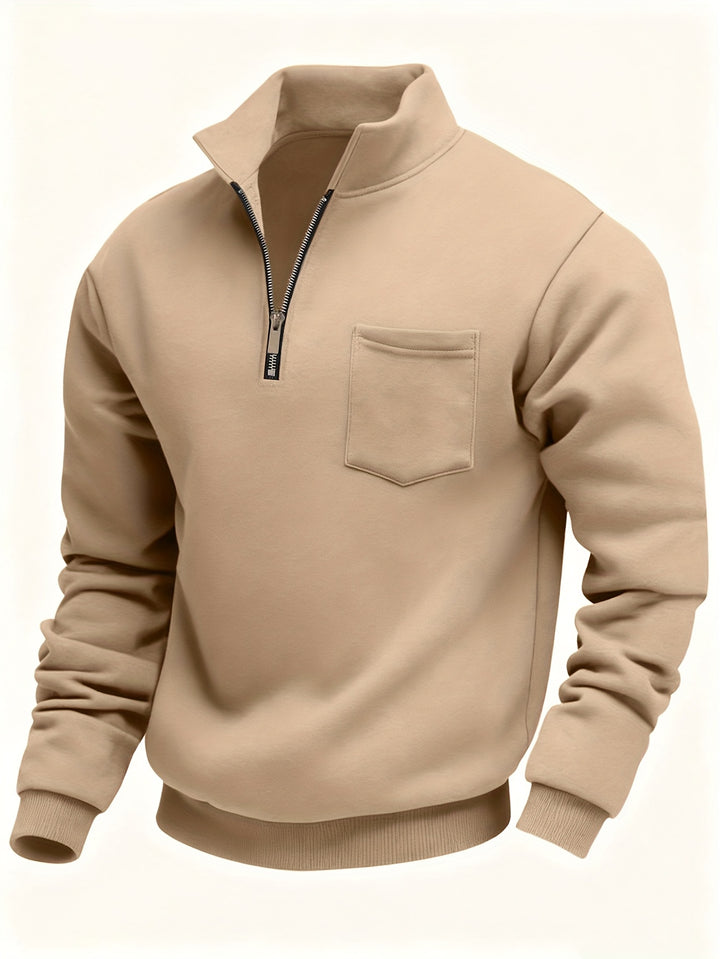 Vaughn | Half-Zip Collared Pullover