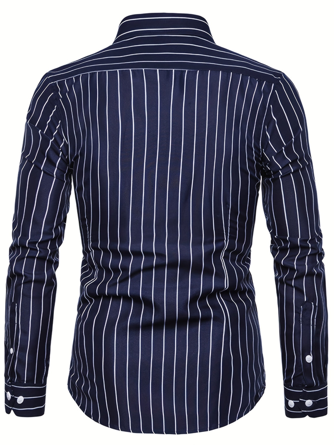 Roland | Men's British Stripe Long Sleeve Shirt