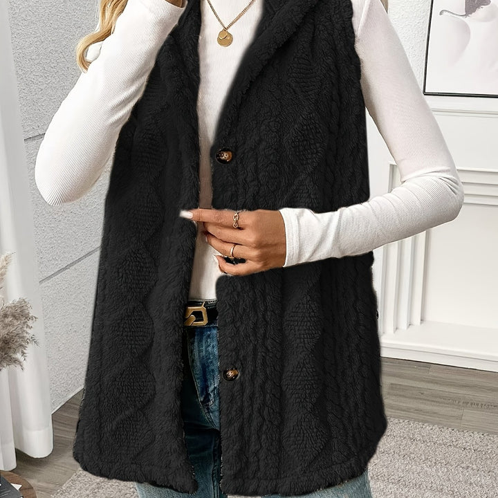 Hazel | Cozy Hooded Vest