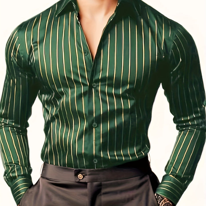 Paul | Men's Striped Long Sleeve Shirt