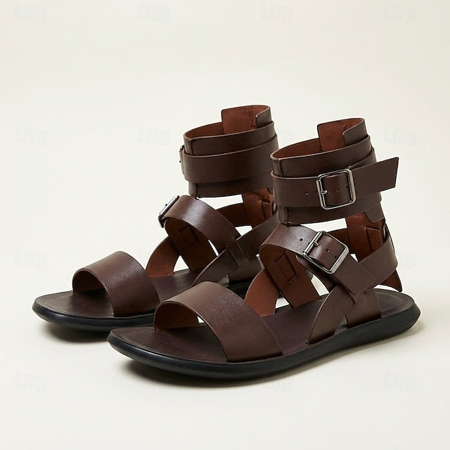 Leonidas | Men's Leather Gladiator Sandals