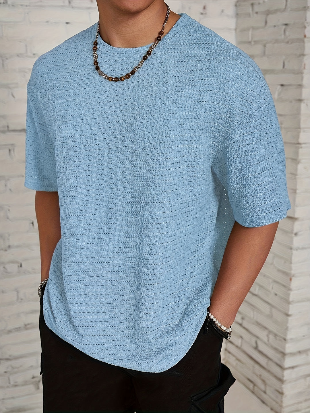 Drew | Men's Casual Crew Neck T-Shirt