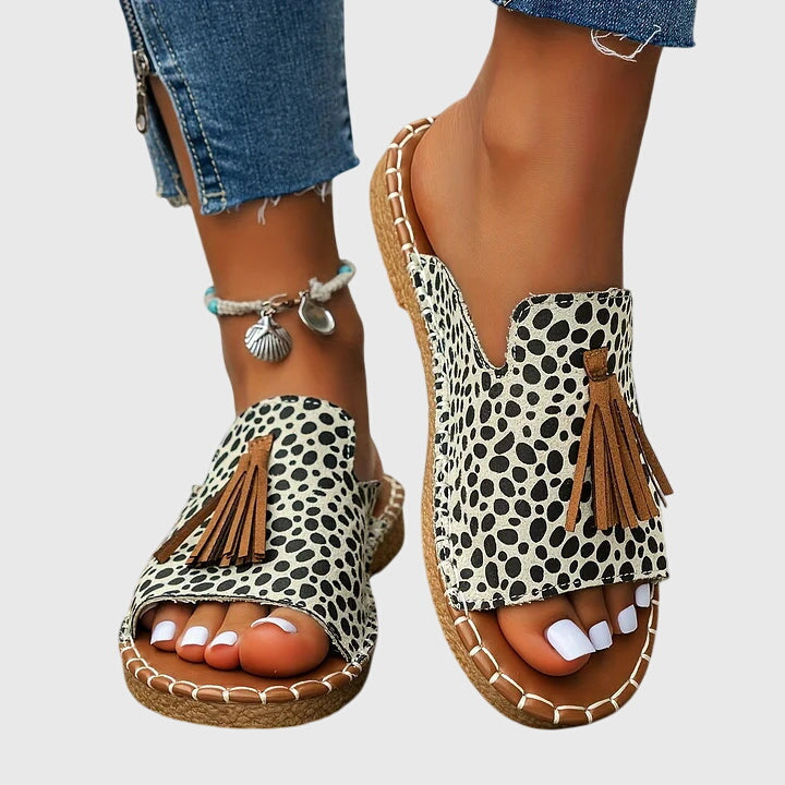 Noreen | Cushioned Comfort Slide Sandals