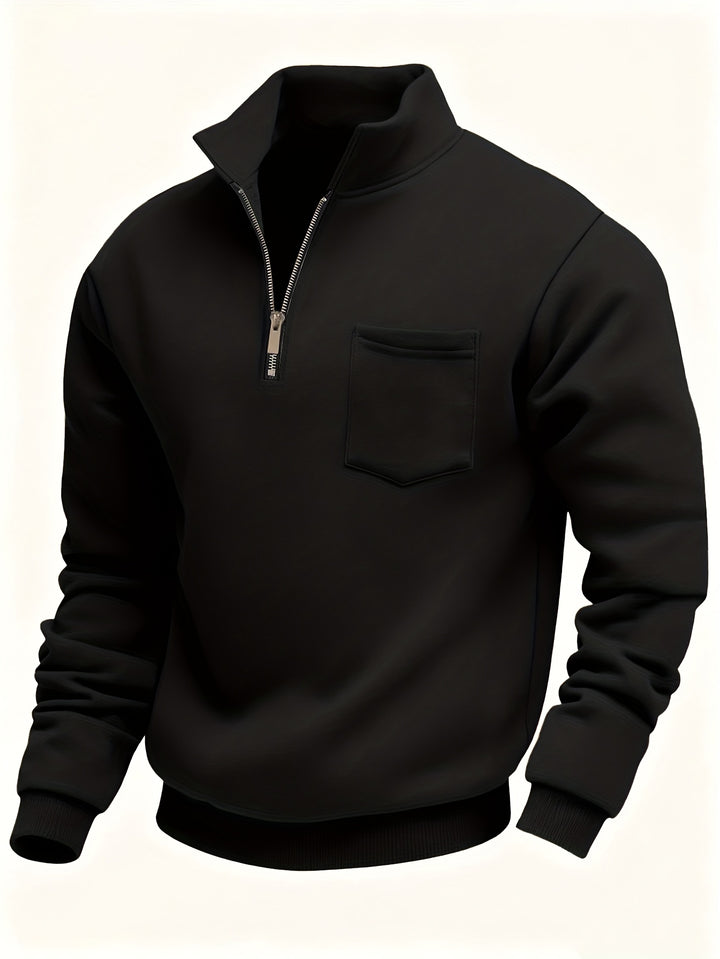 Vaughn | Half-Zip Collared Pullover