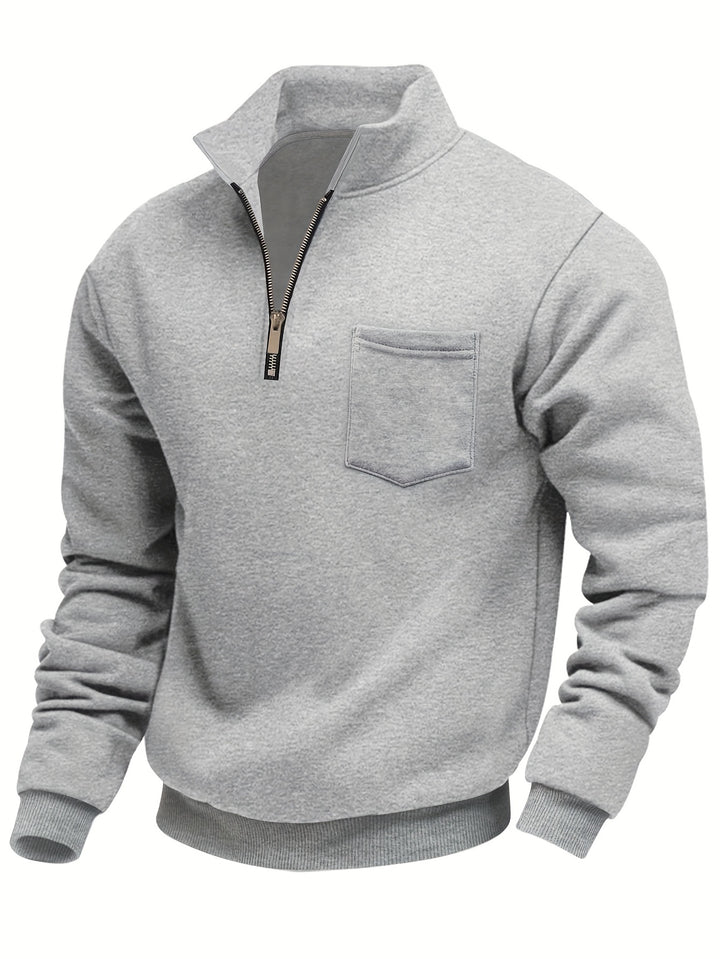 Vaughn | Half-Zip Collared Pullover