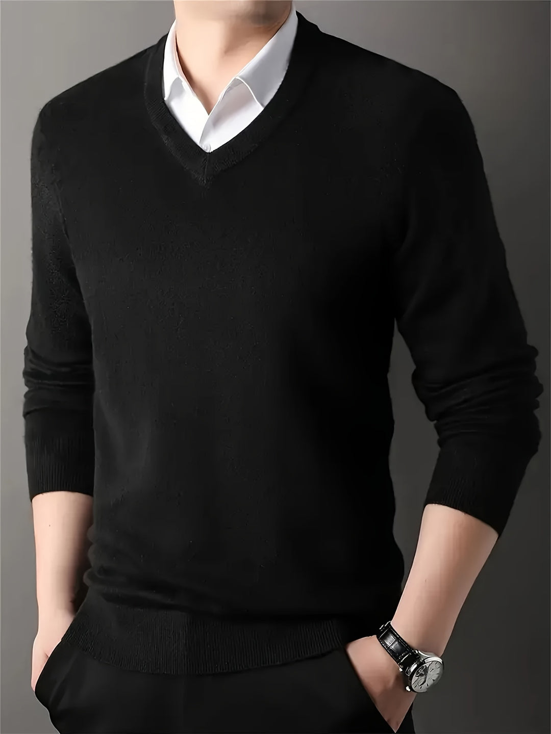 Dorian | Refined V-Neck Pullover
