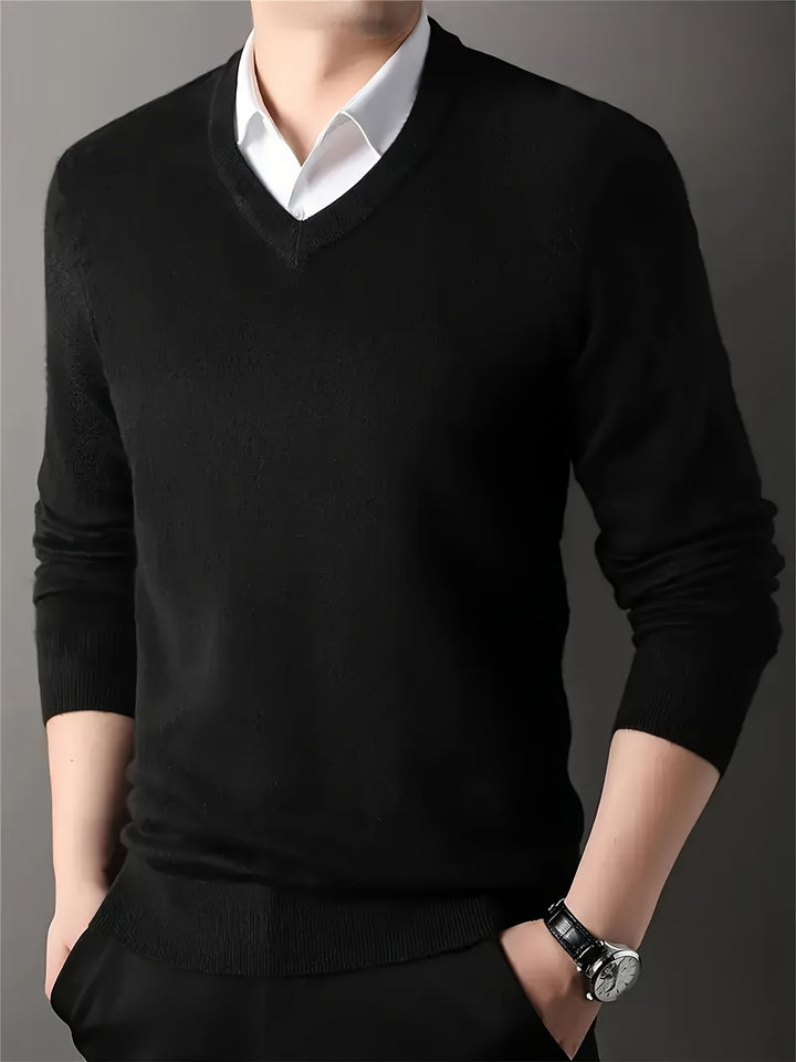 Dorian | Refined V-Neck Pullover