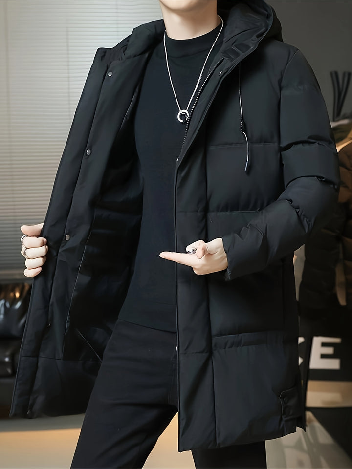 Grayson | Hooded Longline Padded Coat