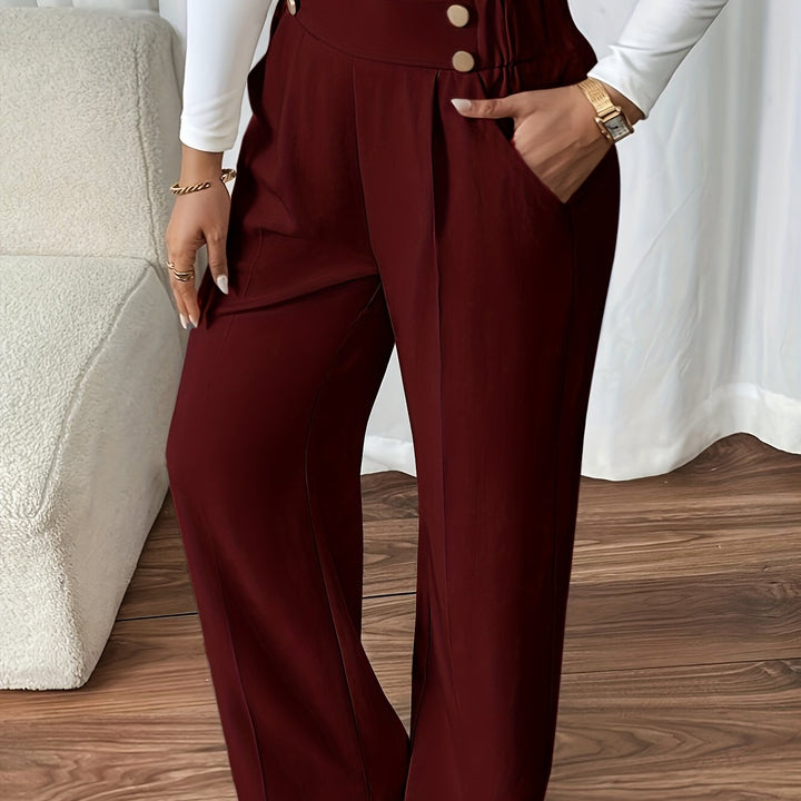 Florence | Tailored Straight-Leg Trousers