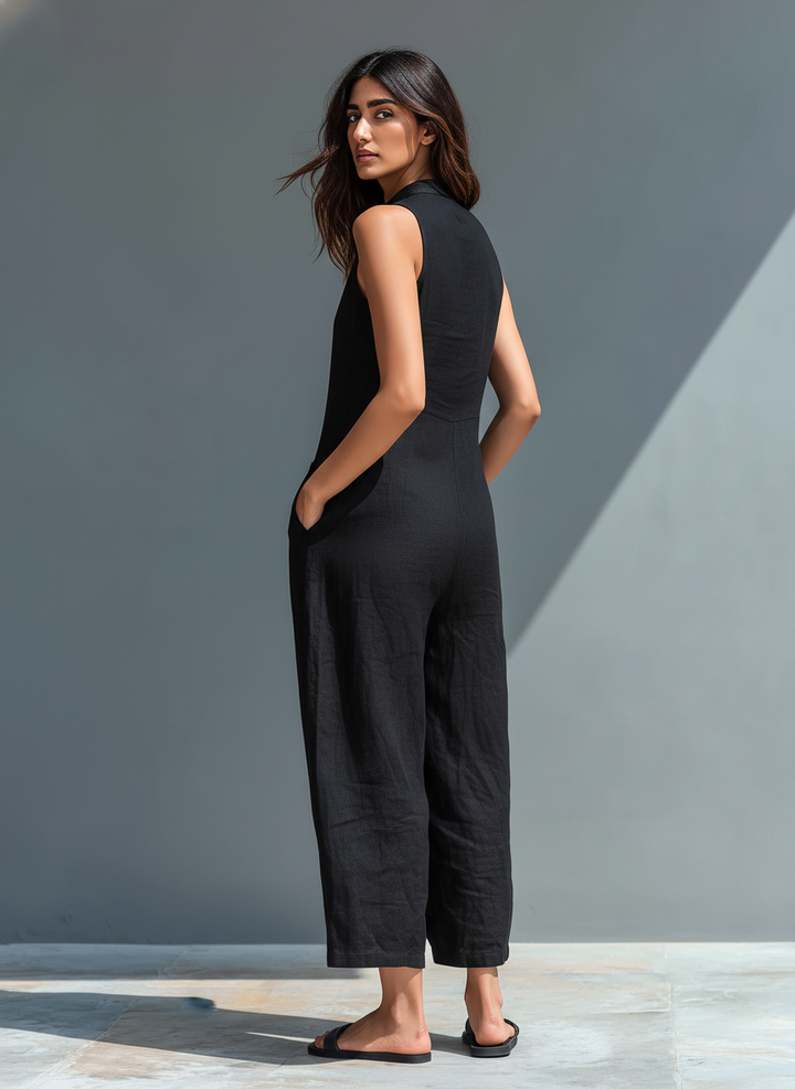 Odile | Relaxed Wide-Leg Jumpsuit