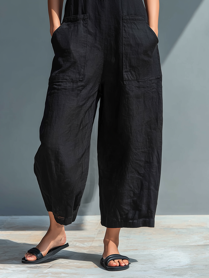 Odile | Relaxed Wide-Leg Jumpsuit
