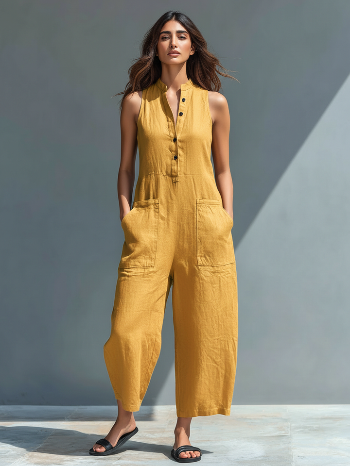 Odile | Relaxed Wide-Leg Jumpsuit