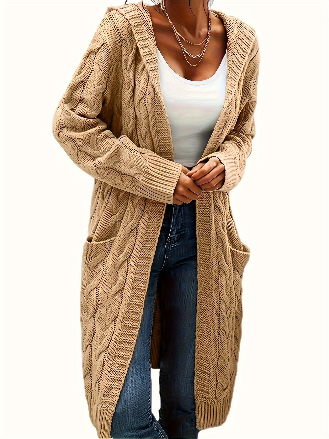 Nadine | Textured Longline Cardigan