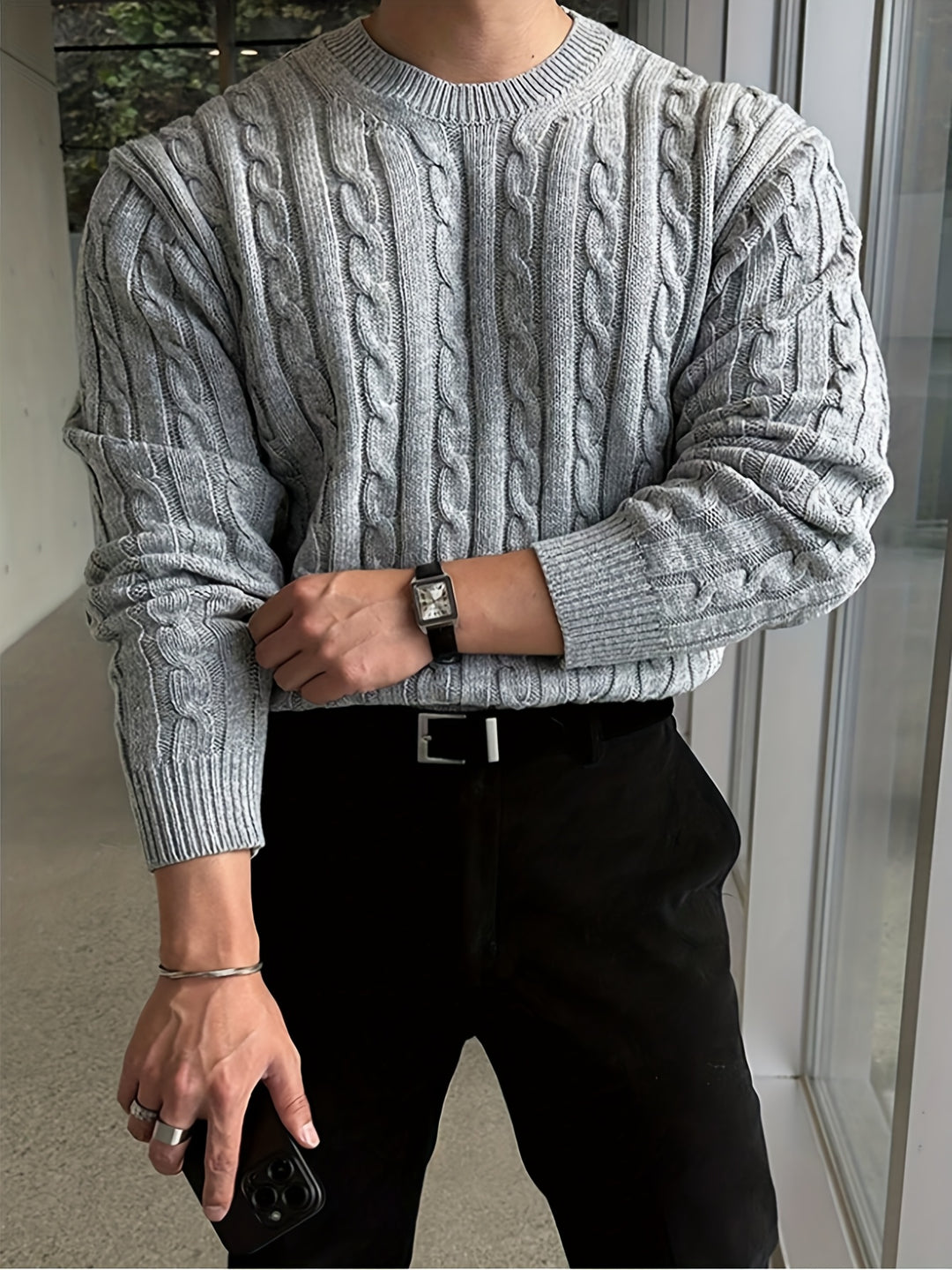 Graham | Cable-Knit Pullover Sweater