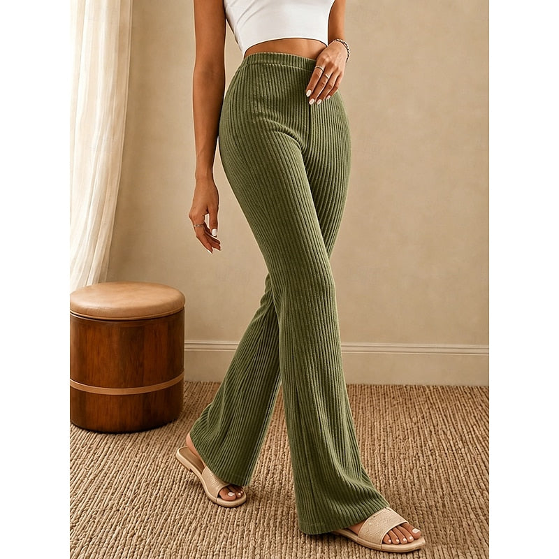 Marcella | High-Waisted Flare Pants