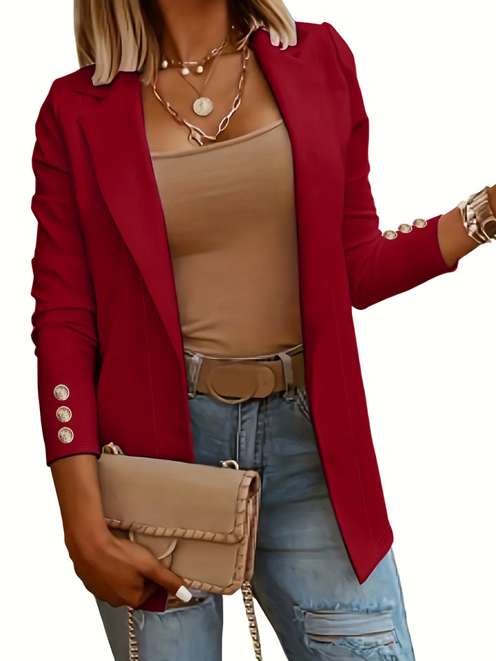 Margaret | Tailored Open-Front Blazer