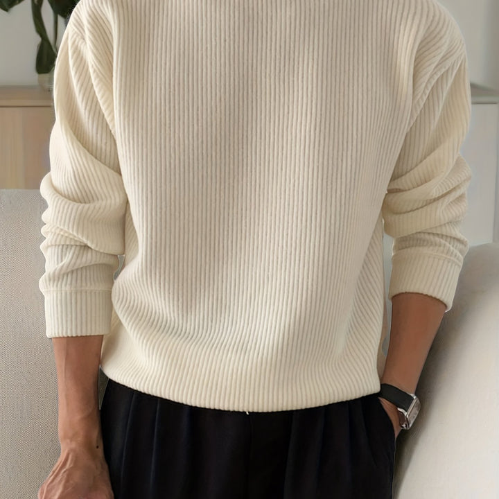 Rupert | Ribbed Crew Neck Sweater