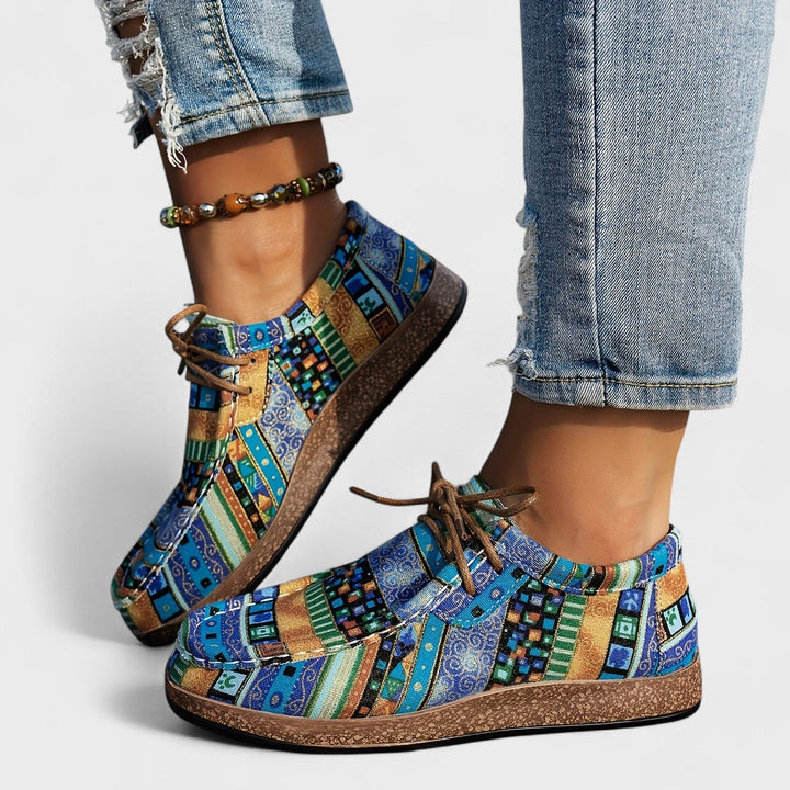 Louisa | Patterned Comfort Sneakers