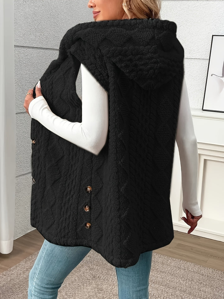 Hazel | Cozy Hooded Vest