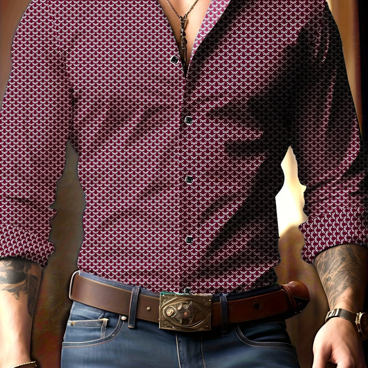 Preston | Men's Wrinkle-Resistant Long Sleeve Dress Shirt