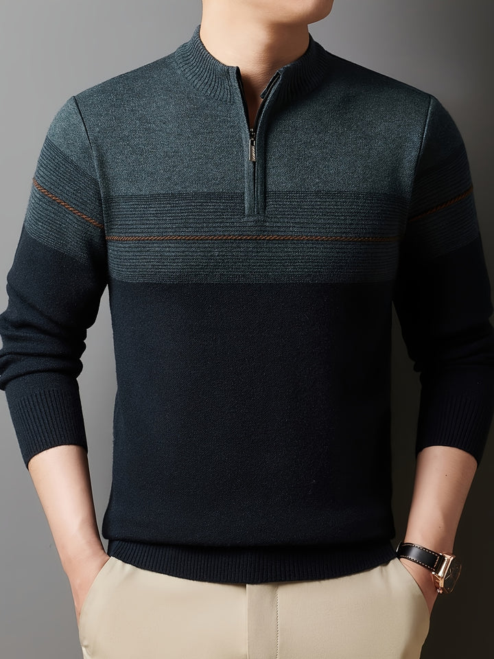 Barrett | Refined Quarter-Zip Sweater