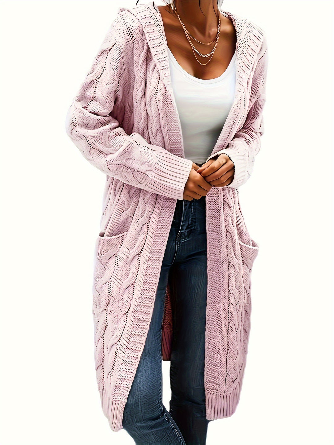 Nadine | Textured Longline Cardigan