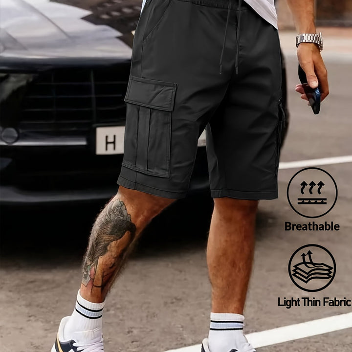 Reid | Men's Casual Multi-Pocket Workwear Shorts