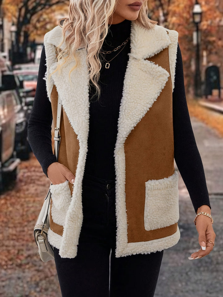 Hattie | Cozy Lapel Vest