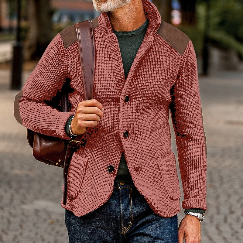 Thatcher | Textured Knit Cardigan