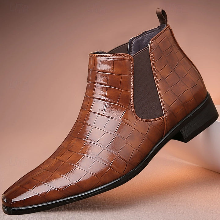 Adrian | Polished Chelsea Boots