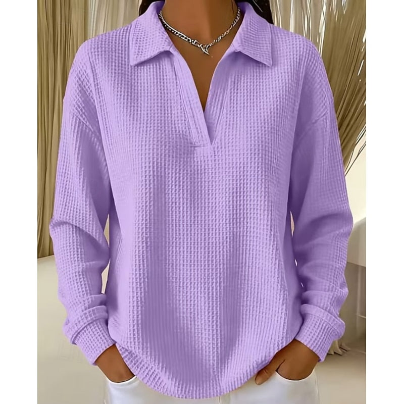 Josie | Relaxed Collared Top