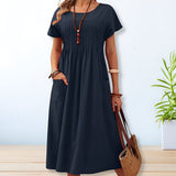 Brittany - Elegant Dress with Pockets