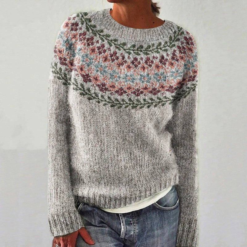Roslyn | Nordic Patterned Sweater