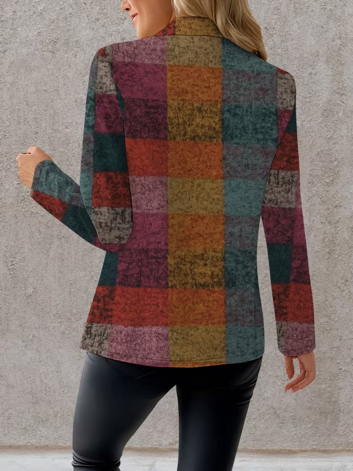 Leontine | Autumn Checked Blazer