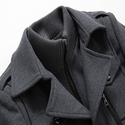 Nathaniel | Refined Layered Winter Coat