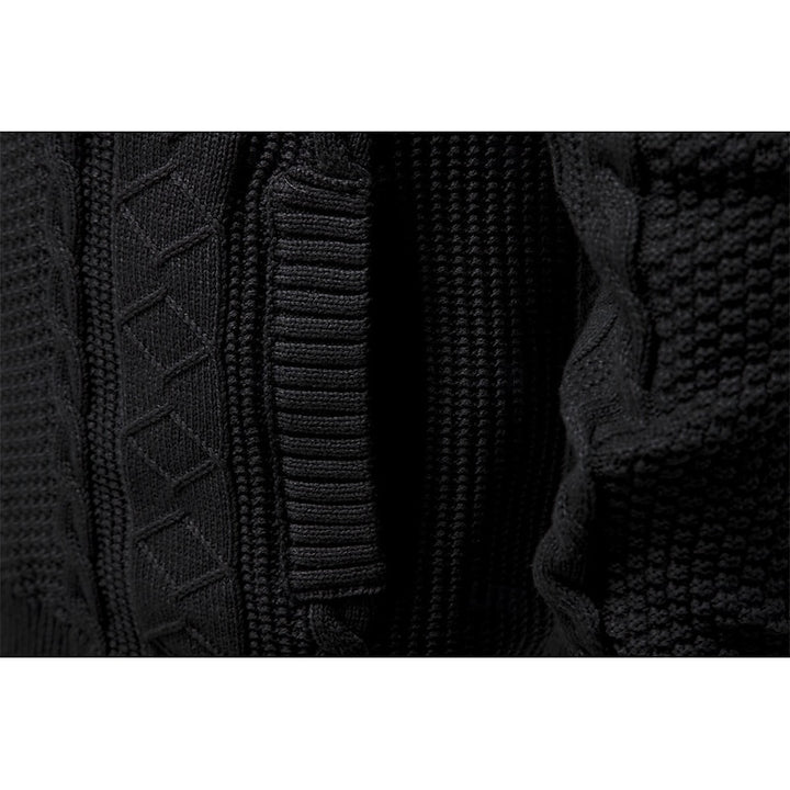Spencer | Textured Zip-Up Cardigan