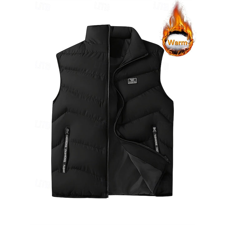 Elliott | Insulated Stand-Collar Puffer Vest