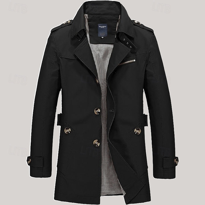 Bradford | Tailored Single-Breasted Trench Coat