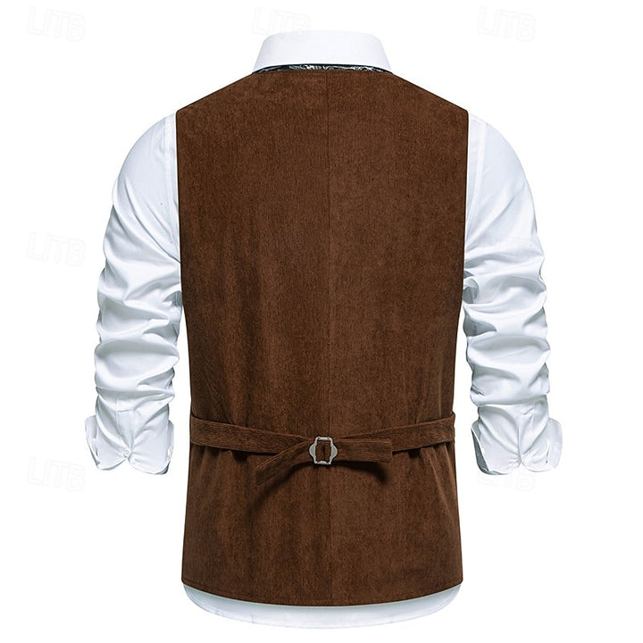 Harvey | Floral Embroidered Vest