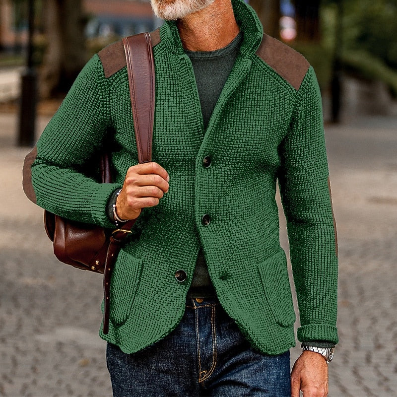 Thatcher | Textured Knit Cardigan