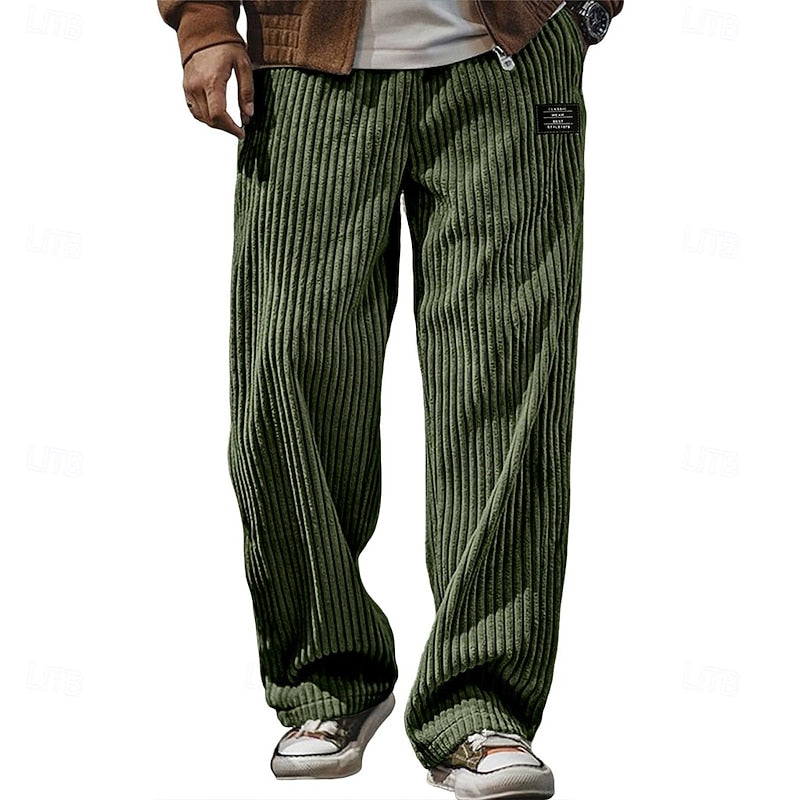 Sullivan | Relaxed Ribbed Pants