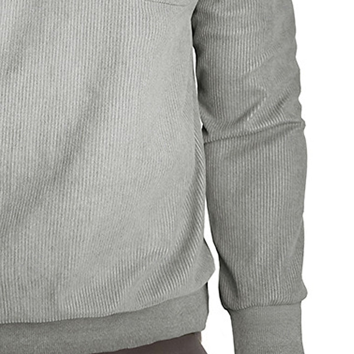 Barrett | Button-Up Standing Collar Pullover