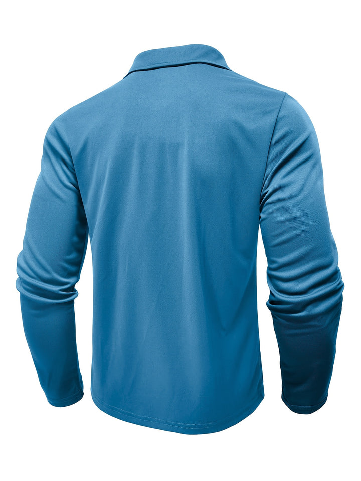 Colton | Refined Long-Sleeve Polo Shirt