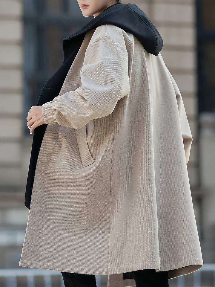 Sullivan | Layered Hooded Longline Coat