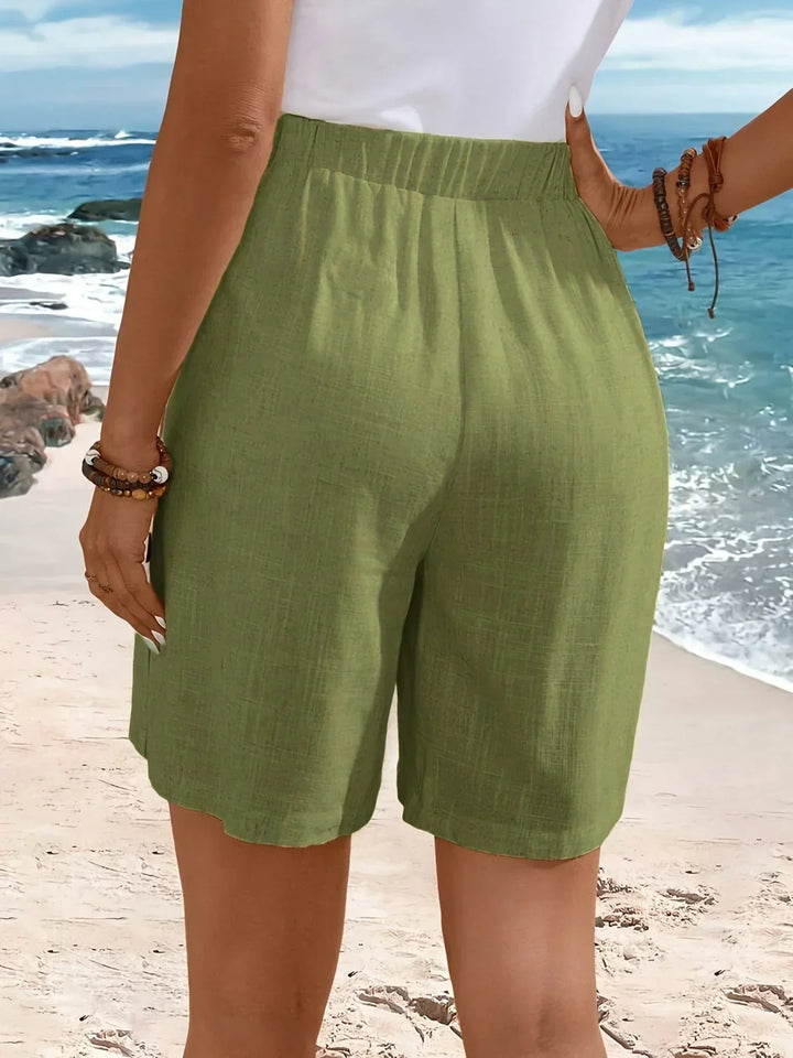 Sonia | Comfortable Shorts With Buttons