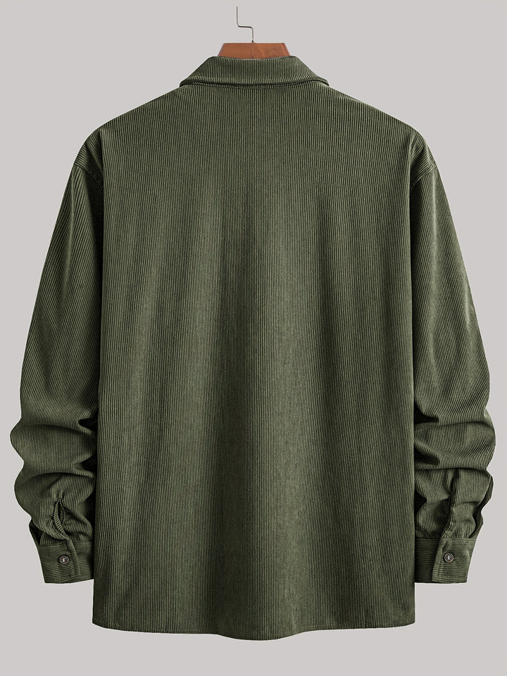 Bryce | Ribbed Textured Overshirt
